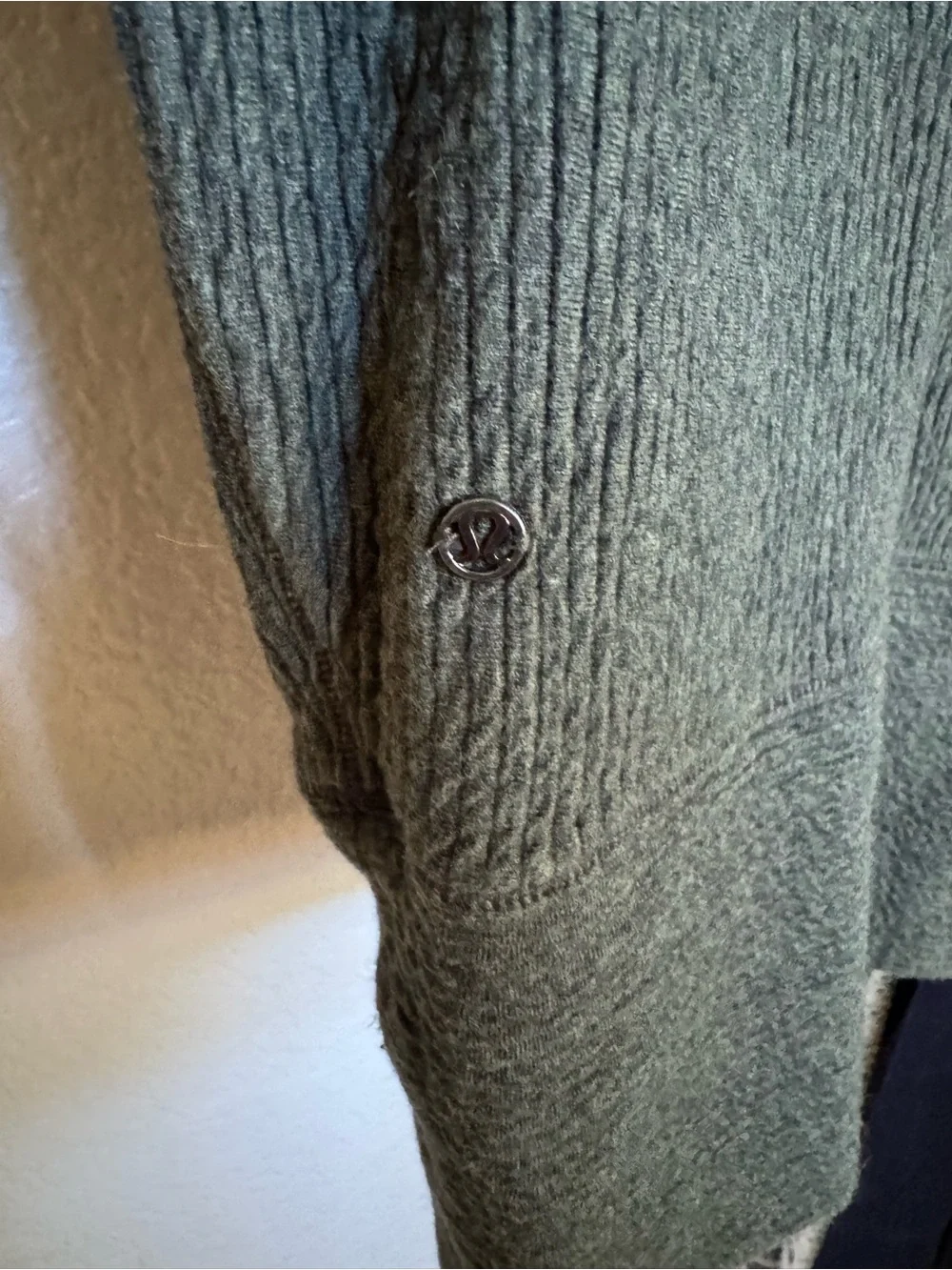 Lululemon Along the Way Dress Heathered Dark Olive